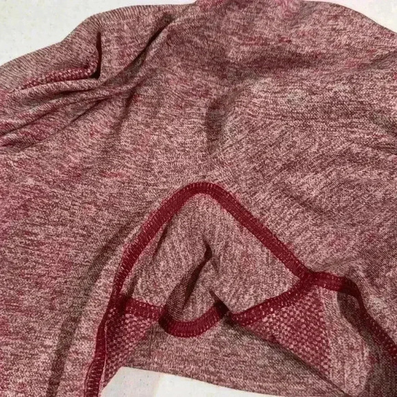 Gymshark Leggings Red Marled Compression XSmall Women’s - Picture 10 of 11